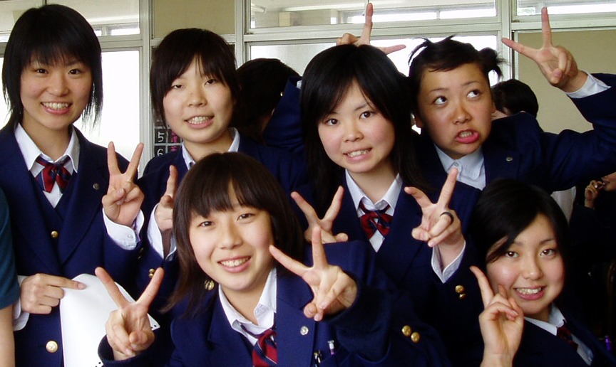 Japanese schoolgirl masturbating orgasm threesome