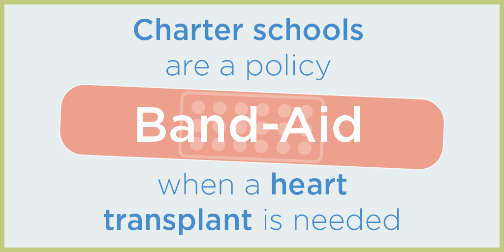 Charter schools are a policy Band-Aid when a heart transplant is needed