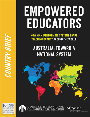 Empowered Educators | Australia: Toward a National System