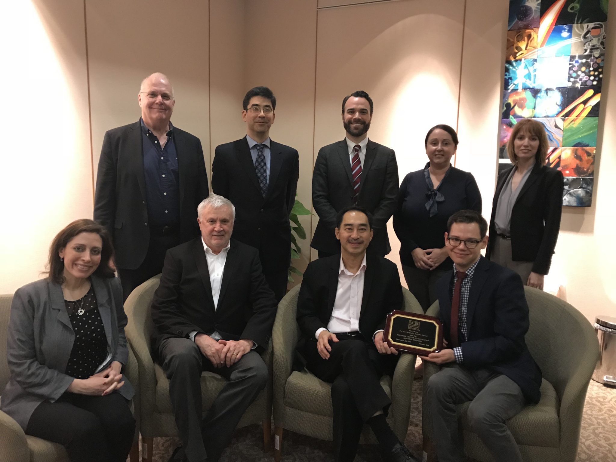 CIEB’s research team with Director-General of Education Mr. Siew Hoong Wong