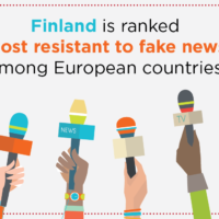 Finland is ranked most resistant to fake news among European countries