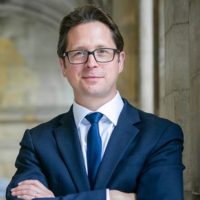 England's Minister for Skills Alex Burghart