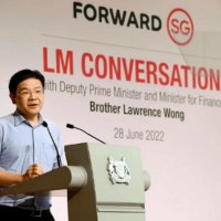 Singapore's Deputy Prime Minister, Lawrence Wong