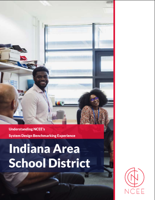 Indiana Area School District Journey through NCEE's System Design Benchmarking