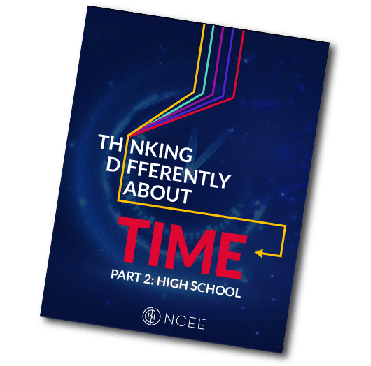 Thinking Differently About Time, Part 2: High School