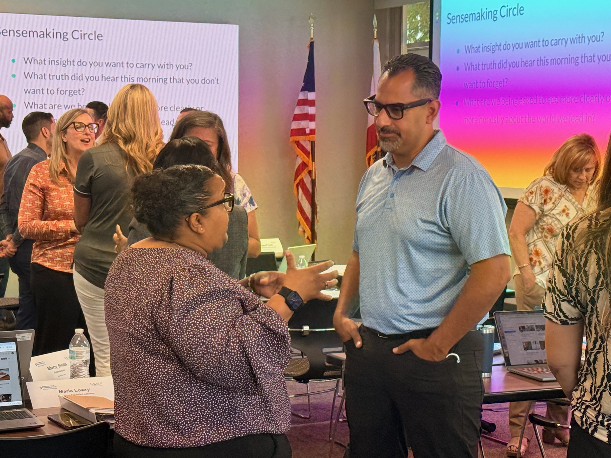 Leaders in a NISL NEXT session discuss the future of education systems and leadership