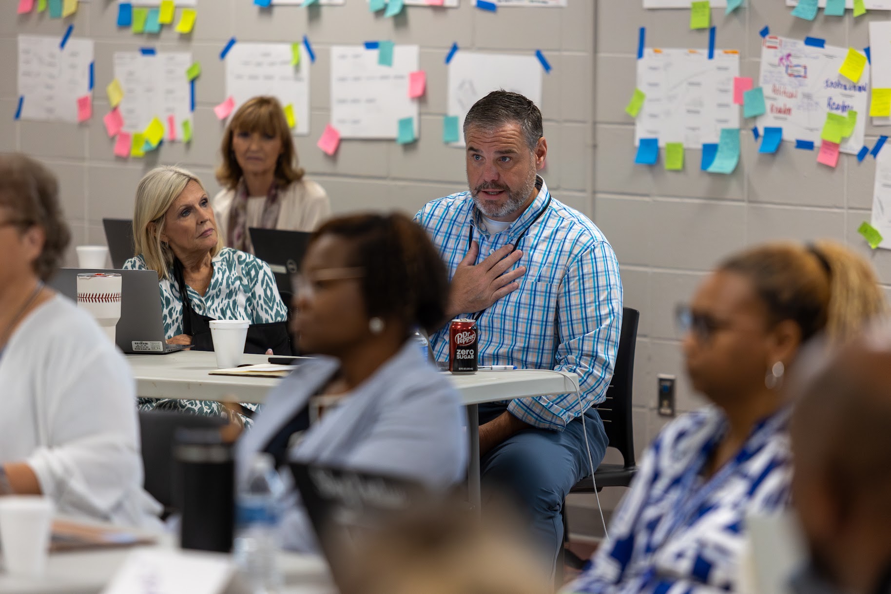Lance Evans at the MS Superintendent Institute
